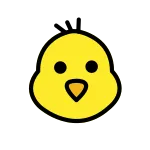 Baby Chick SVG Icon